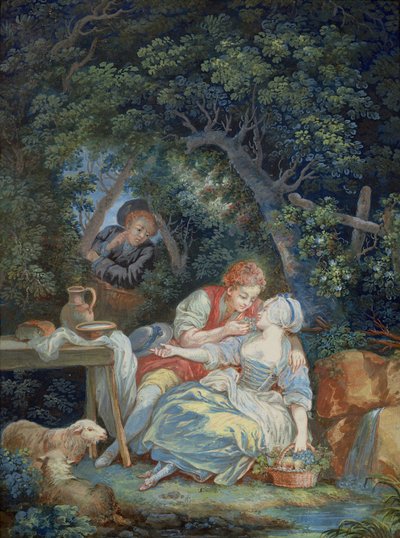安妮特和鲁宾 作者 Pierre Antoine Baudouin